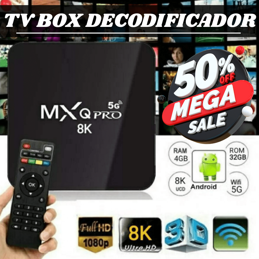 ¡OFERTA ÚNICA!💥TV BOX 8K PRO 256G - SMART TV 📺 - Inversiones Austral ecommerce