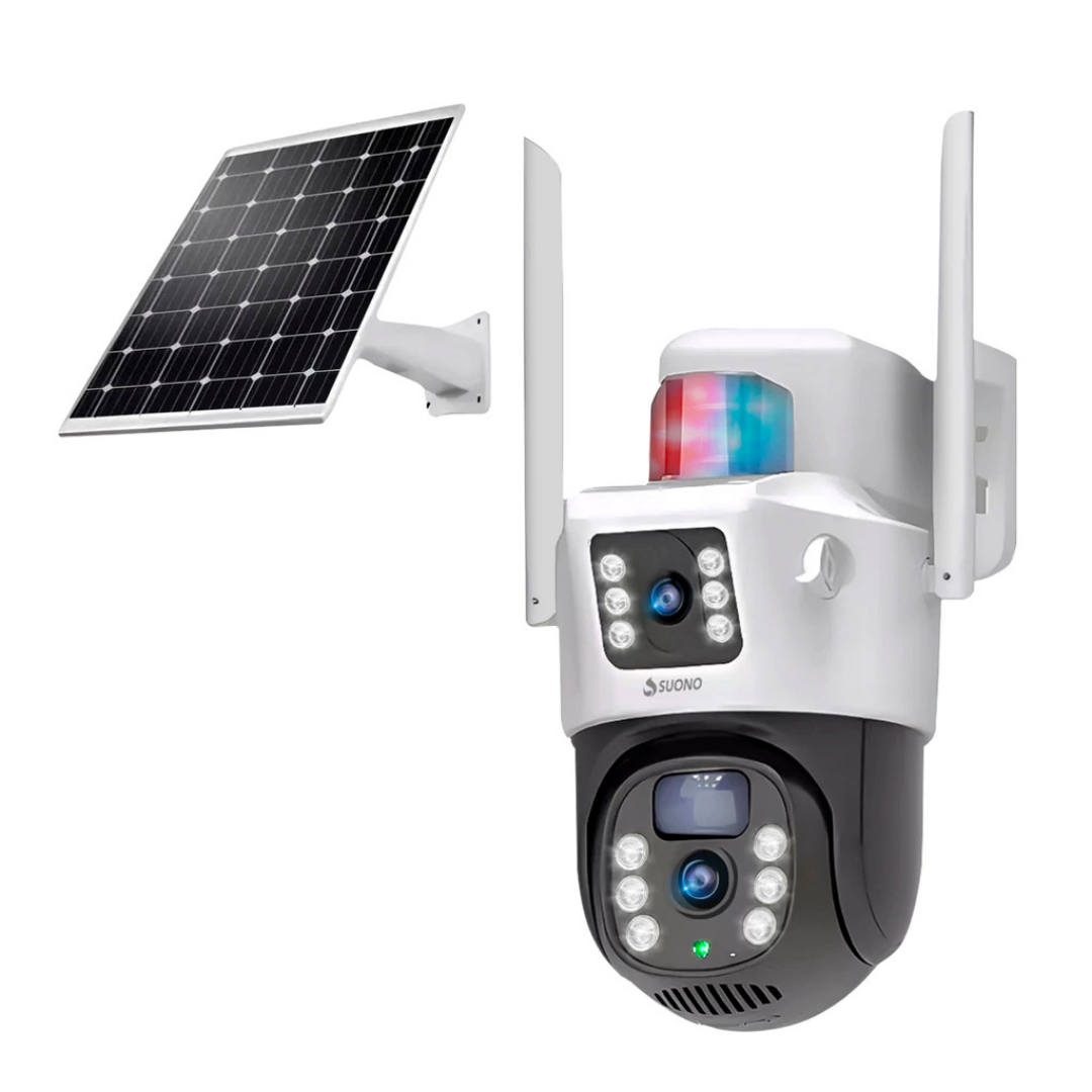 Cámara Seguridad Solar WiFi Sin Cables - Visión Nocturna HD - Envío Gratis Chile