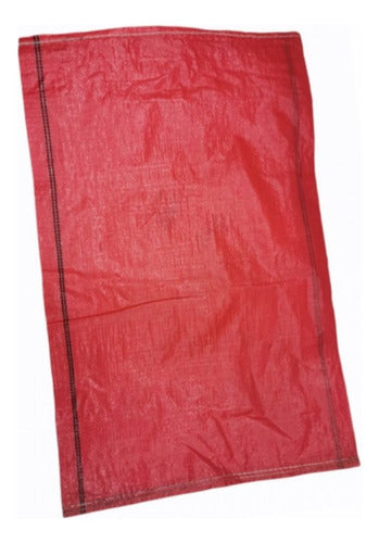 Saco Corral 25 Kg Rojo 100 Unidades 76x41 Cm