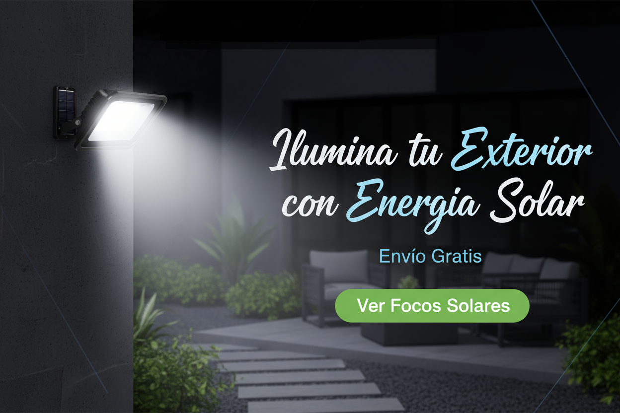 Banner Iluminación Solar