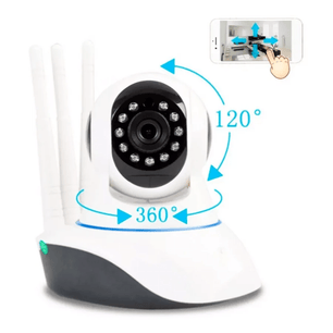 Cámara Robotica IP inalámbrica 360º – Full HD – WIFI | 3 antenas - Inversiones Austral ecommerce