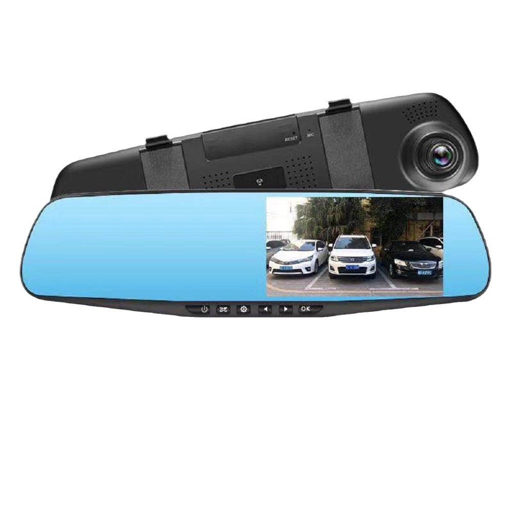 Espejo retrovisor con Cámara dual Delantera / Trasera Grabacion - Inversiones Austral ecommerce