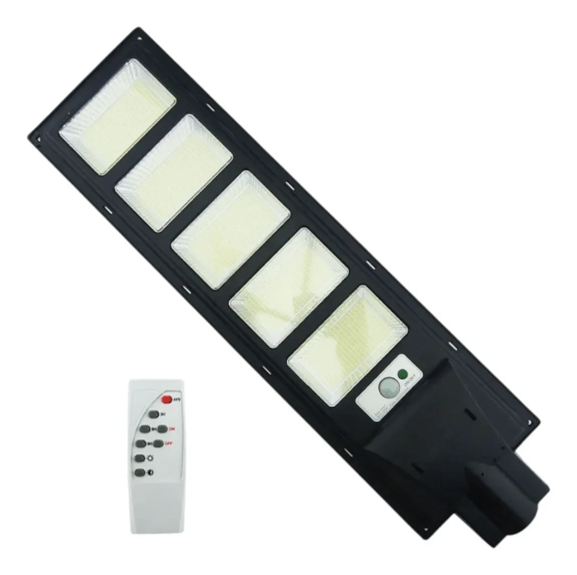 Foco LED solar para Exterior con Sensor de Movimiento 1400W Negro Luz Blanco Frío - Inversiones Austral ecommerce