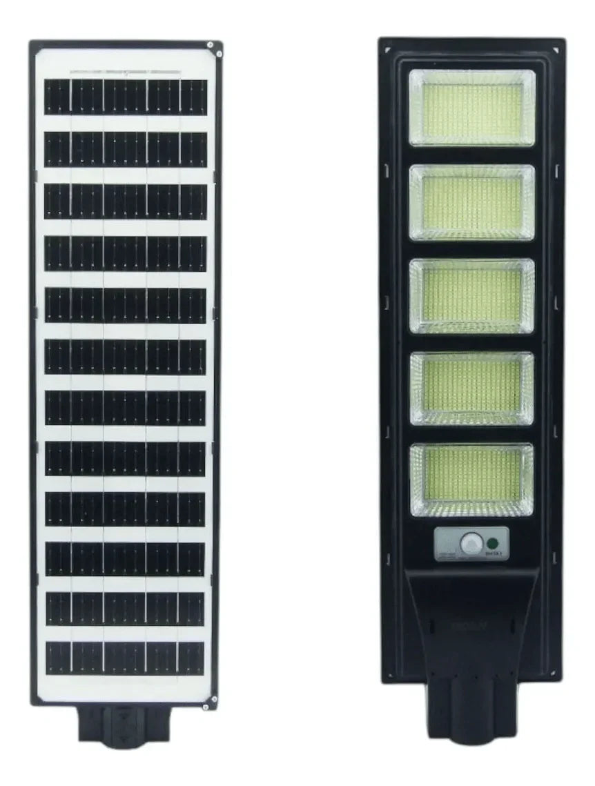 Foco LED solar para Exterior con Sensor de Movimiento 1400W Negro Luz Blanco Frío - Inversiones Austral ecommerce