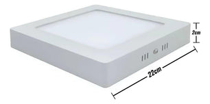 Foco Panel Techo Austral 12w Blanco Cálido 220v - Inversiones Austral ecommerce