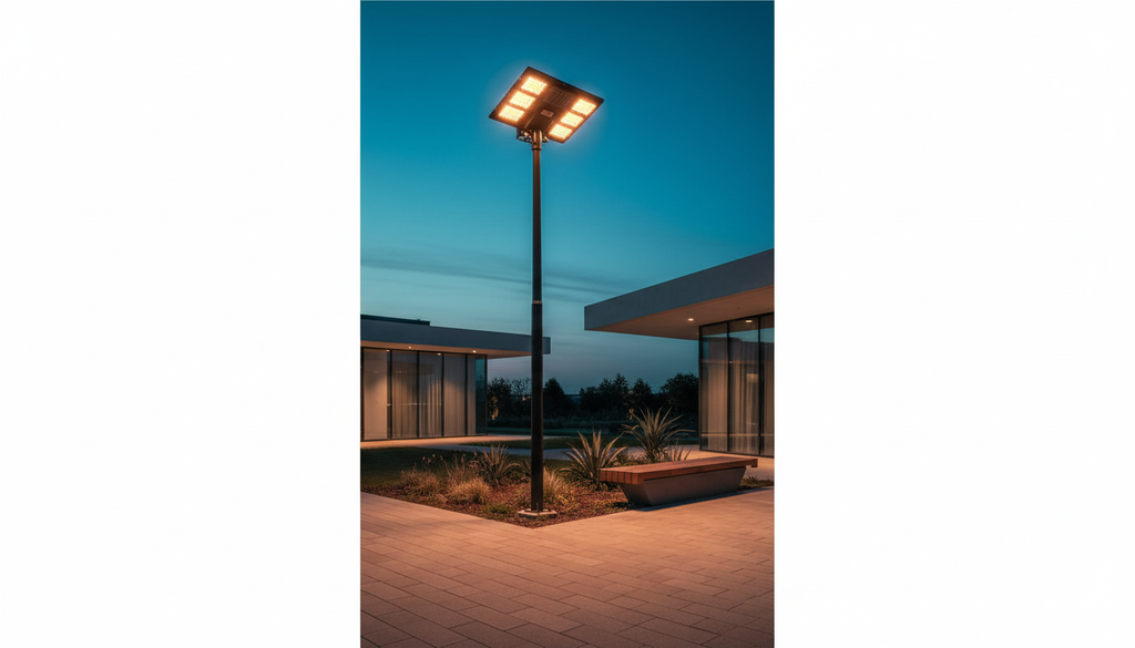 Foco Solar LED 700W - Lifestyle