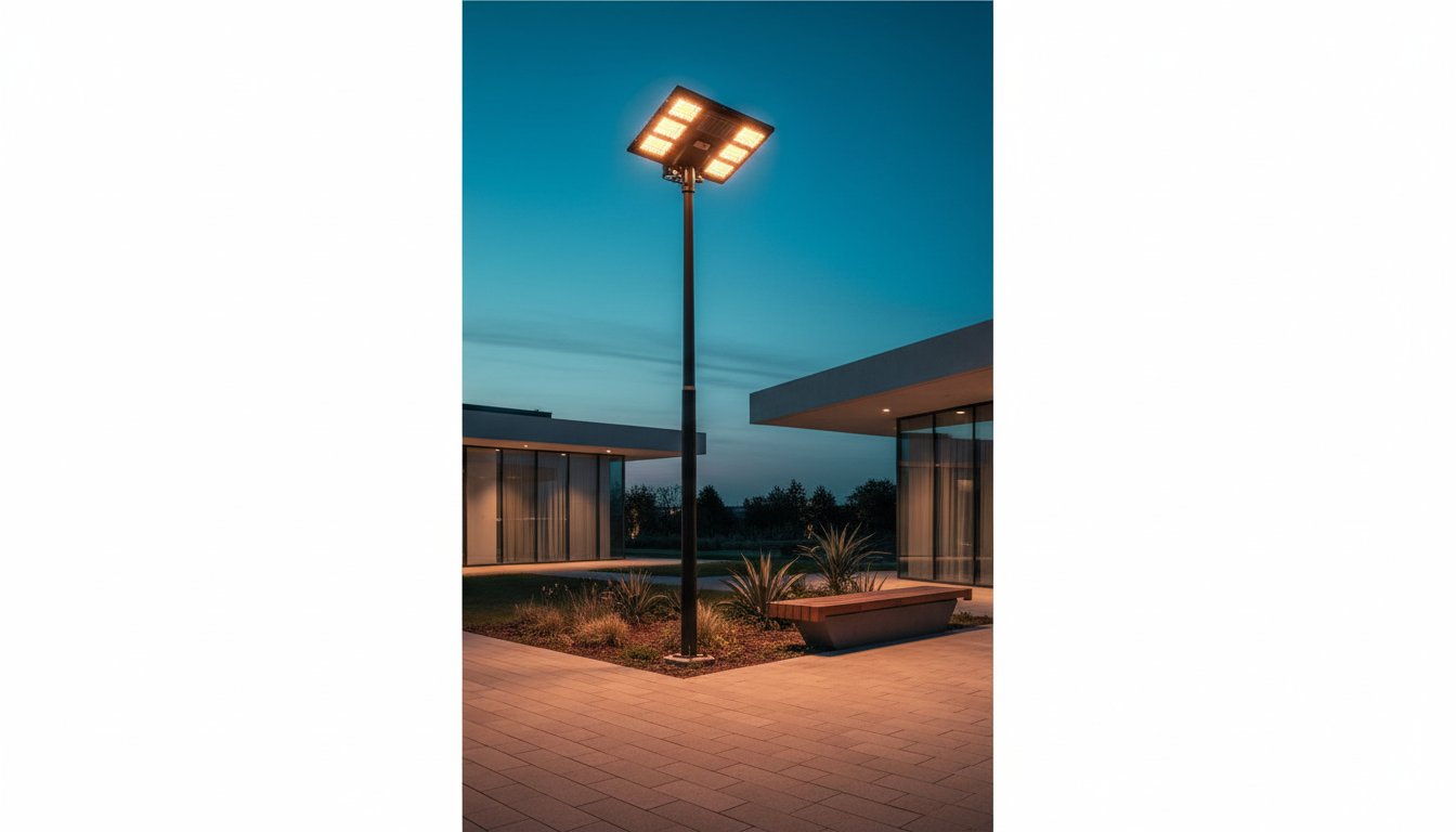 Foco Solar LED 700W - Lifestyle