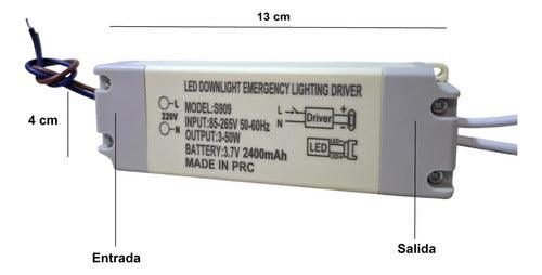 Kit De Emergencia Respaldo Driver Led 3-50watt 100mah Vc909 - Inversiones Austral ecommerce