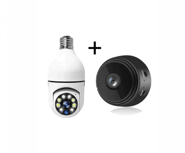 Kit Espía: Cámara Foco + Cámara Mini USB WIFI - Vigilancia Discreta y Eficiente - Inversiones Austral ecommerce