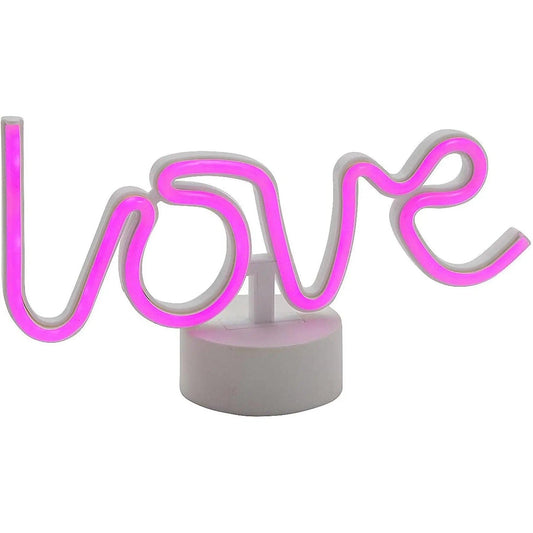 Letrero Led Decorativo Diseño Love - Inversiones Austral ecommerce