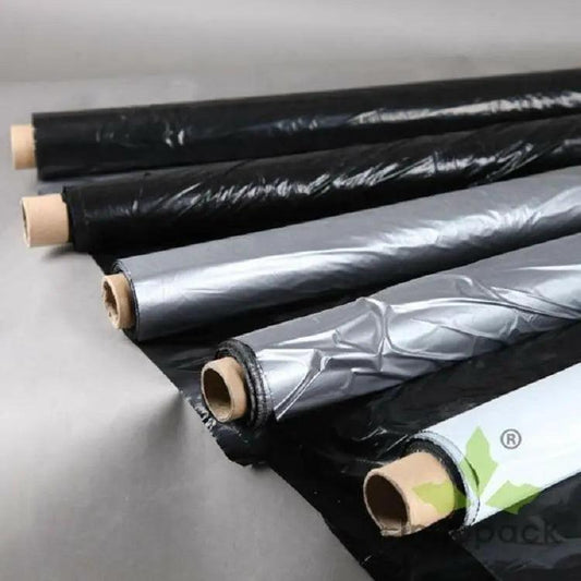 Mulch film negro de 120 x 1000 metro 30 Micrones antimaleza de PE - Inversiones Austral ecommerce