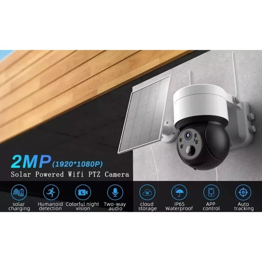 "¡Oferta! Cámara Exterior Solar IP WiFi 1080p - Solo $55,000 y Envío Gratis" - Inversiones Austral ecommerce