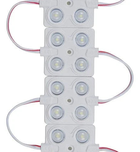 Pack 10 Módulos LED 2835 12V Luz Neutra IP65 - Iluminación Versátil Exterior/Interior - Inversiones Austral ecommerce