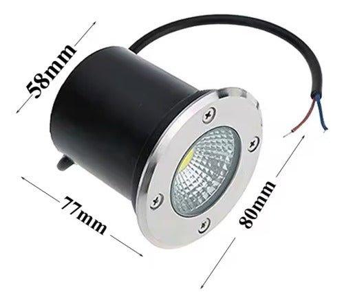 Pack 6 Focos Led Austral Piso Embutida 6w 470lm 12-24 - Inversiones Austral ecommerce