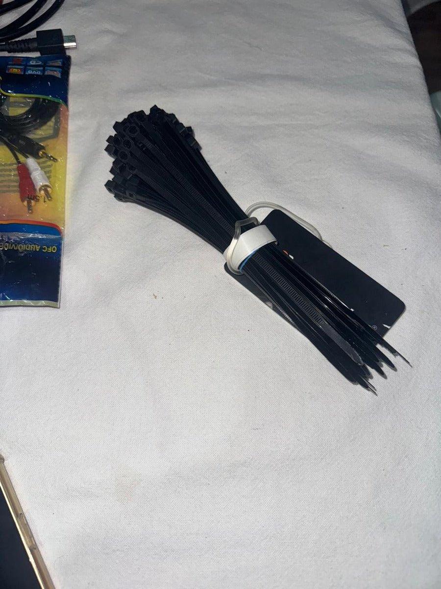 Precintos Plasticos 100 Unidades 3,6 mm X 150mm (15cm Blanco) - Inversiones Austral ecommerce