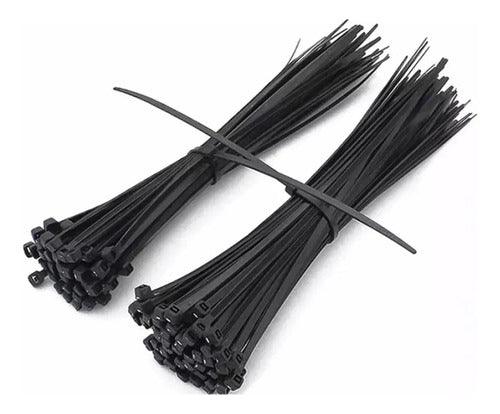 Precintos amarras Plasticas 100 Unidades 4,8mm X 200mm (20cm Blanc) - Inversiones Austral ecommerce