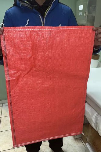 Sacos Escombros Corral 50 Un. 70x45 25 Kg Rojo Pp - Inversiones Austral ecommerce