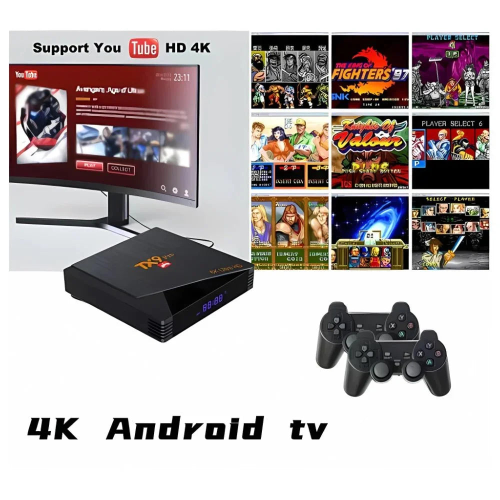 TX9 PRO Tv Box 8k Consola retro 2 En 1 10.000 juegos - Inversiones Austral ecommerce
