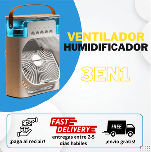 Ventilador Humidificador Aire - Inversiones Austral ecommerce